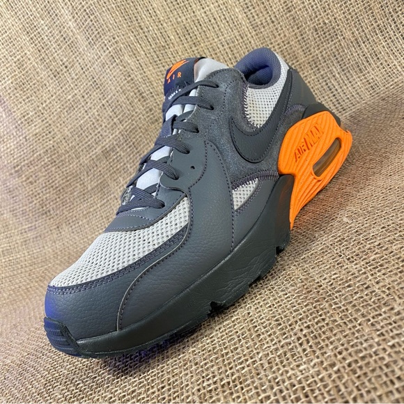 Nike Other - Nike Air Max Running Shoes Excee  Black Orange Gray Sneakers Size 11.5